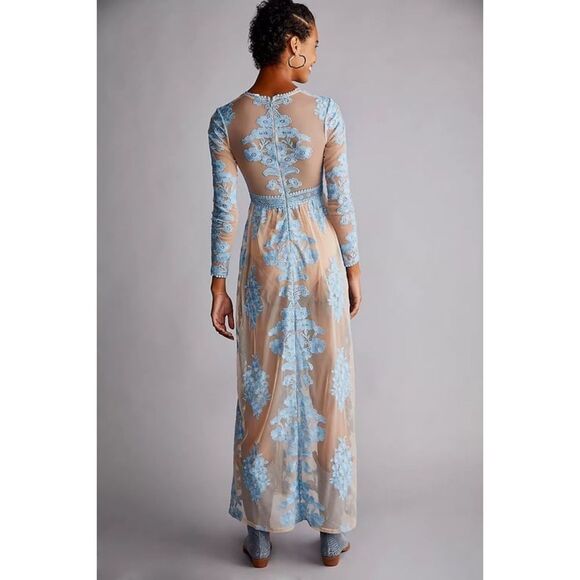 Free People x For Love & Lemons Temecula Maxi Lace Dress  $298 - Picture 5 of 5